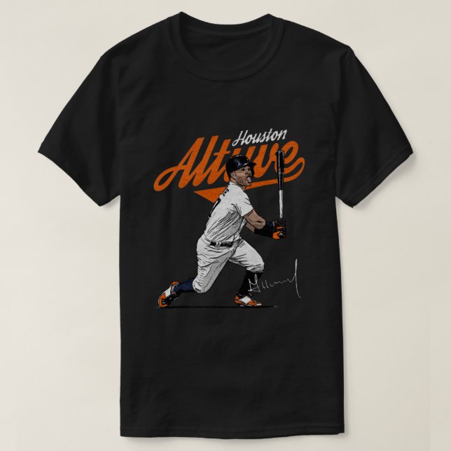 T-shirt Jose Altuve Score (Design devant)