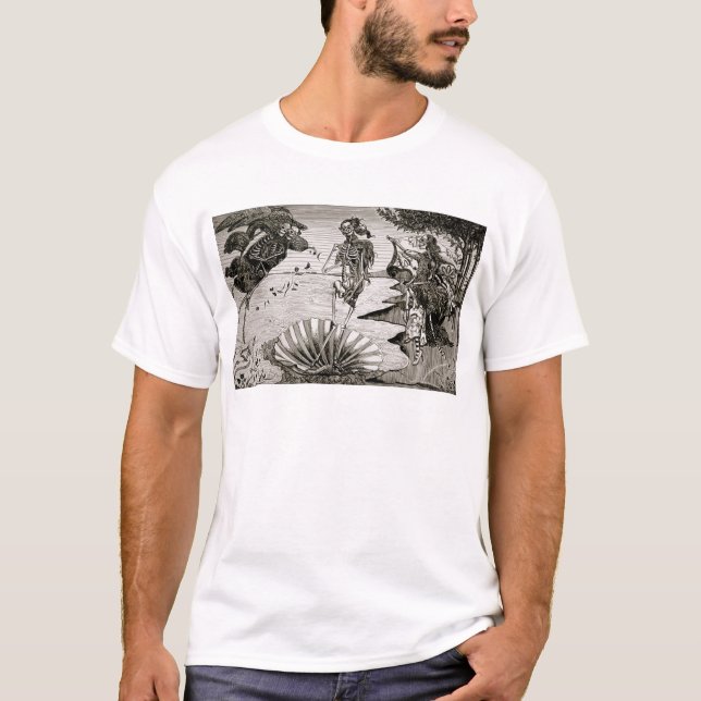 T-shirt Jose Guadalupe Posada - Aphrodite (Devant)