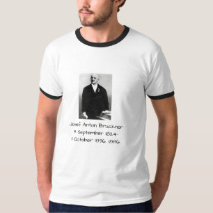 T-shirt Josef Anton Bruckner 1886