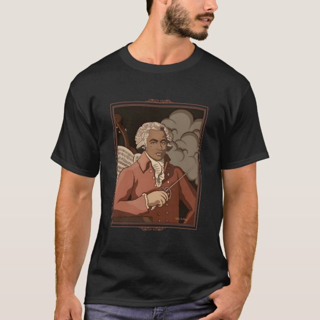 T-shirt Joseph Bologne Chevalier De Saint-Georges Al (Devant)