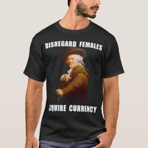 T-shirt Joseph Ducreux acquièrent la devise