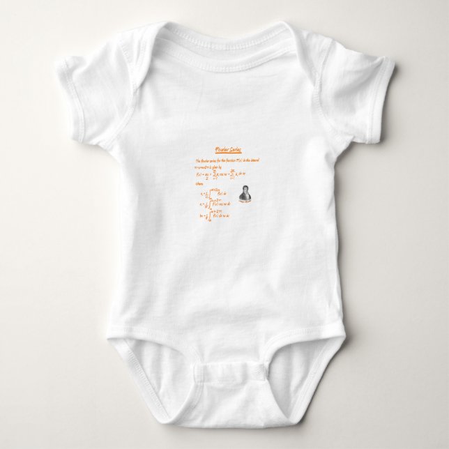 T-SHIRT JOSEPH FOURIER ET SÉRIE DE FOURIER (Devant)