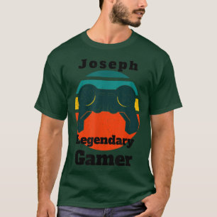 T-shirt Joseph Legendaire Joueur jeu vidéo Controlle