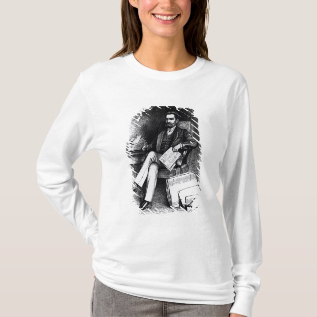 T-shirt Joseph Pulitzer "de la curiosité", 1887 (Devant)