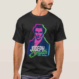 T-shirt Joseph Smith Smony Funny Pun Retro Bright Lds Pro