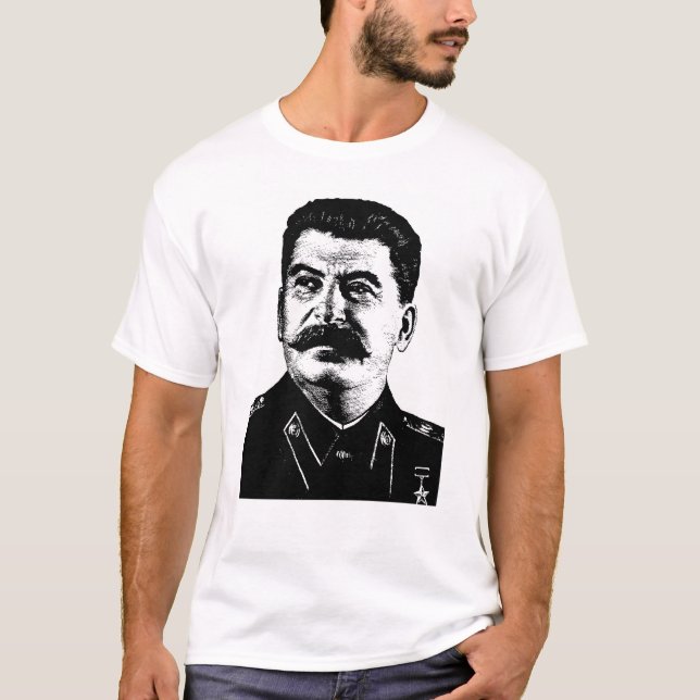 T-shirt Joseph Staline, URSS, CCCP, Union soviétique, Comm (Devant)