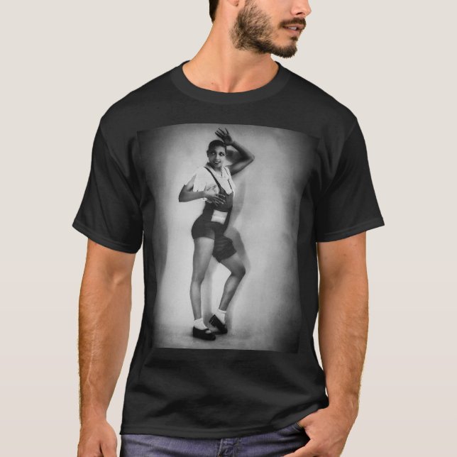 T-shirt Joséphine Baker pose classique (Devant)