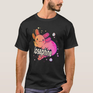 T-shirt JOSEPHINE - Beau nom de fille avec adorable AXOL