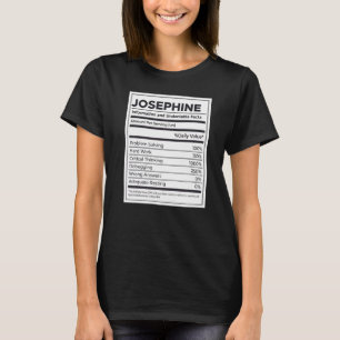 T-shirt Joséphine Nutrition Information Problème Résoudre