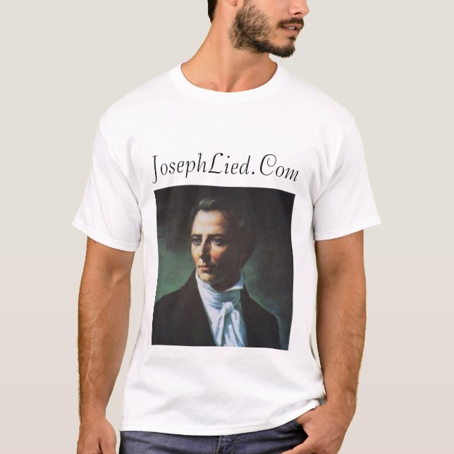 T-shirt JosephLied/QuestionMormonism (Devant)