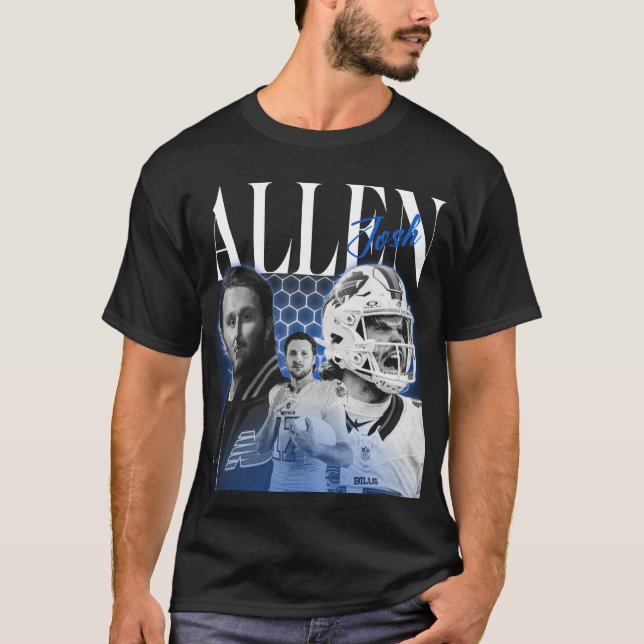 T-shirt Josh allen 17   (Devant)