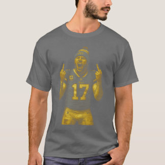 T-shirt Josh Allen qui retourne l'oiseau Vintage Classique