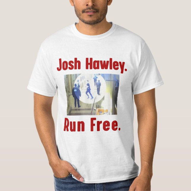 T-shirt Josh hawley dirige gratuitement retro (Devant)