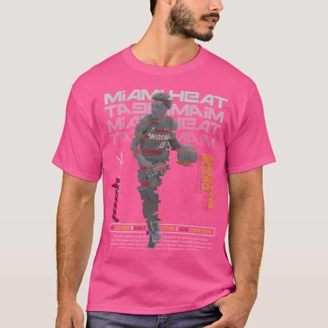 T-shirt Josh Richardson Basketball Art Heure (Devant)