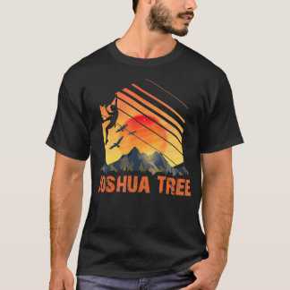 T-shirt Joshua Tree Bouldering Escalade Rock Escalade