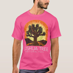 T-shirt Joshua Tree Desert Vintage Retro Outdoors Camping