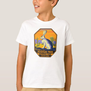 T-shirt Joshua Tree National Park Desert Hare Vintage T-Sh