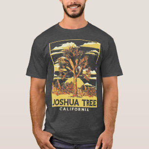 T-shirt Joshua Tree National Park, Graphisme Vintage