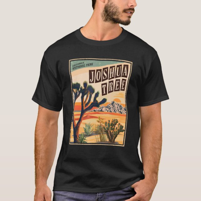 T-shirt Joshua Tree National Park Outdoor 1 (Devant)