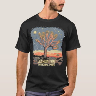 T-shirt Joshua Tree - Parc National Usa Vintage