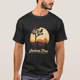 T-shirt Joshua Tree Rétro Californie Parc national de Josh