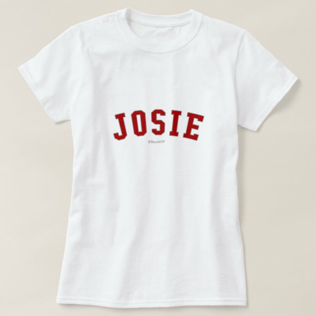 T-shirt Josie (Design devant)