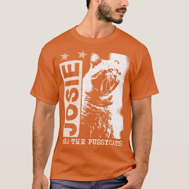 T-shirt JOSIE ANDHE PUSSYCATS retro (Devant)