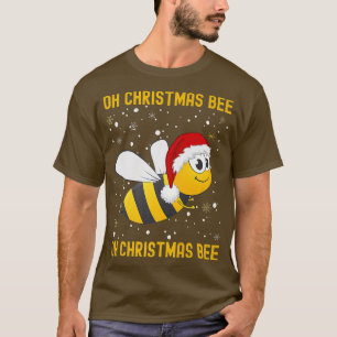 T-shirt Jote Christmas Bumble Bee Oh Christmas Tree Joke S