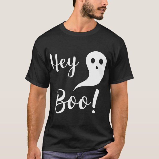 T-shirt Jote Halloween Hey Boo (Devant)