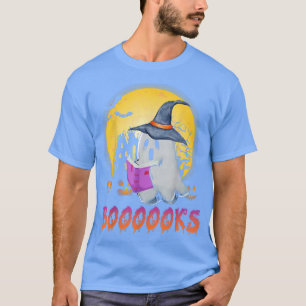 T-shirt Jote Livre Fantôme Lecture Halloween 2021 Livres T