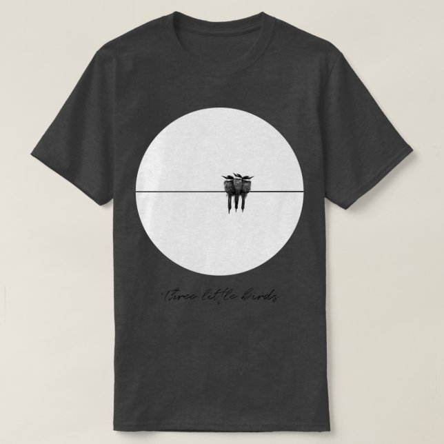 T-shirt Jote Three Little Birds design (Design devant)