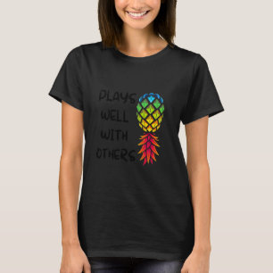 T-shirt Joue Bien Avec D'Autres Swinger Lifestyty A