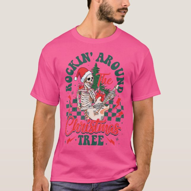 T-shirt Joue de la guitare (Devant)