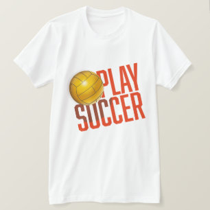 T-shirt Jouer au football