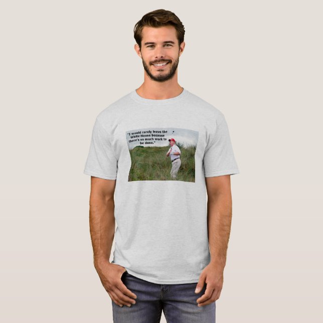 T-shirt Jouer au golf d'atout (Devant entier)