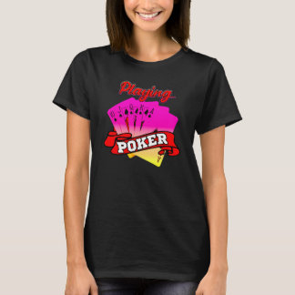 T-shirt Jouer Au Poker Et Gagner Des Milliards