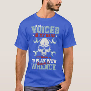 T-shirt Jouer avec Grease et Wrench dur travailleurs cadea