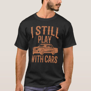 T-shirt Jouer Avec Les Voitures Pour Hommes Femmes Garage