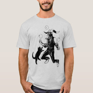 T-shirt Jouer avec un chat