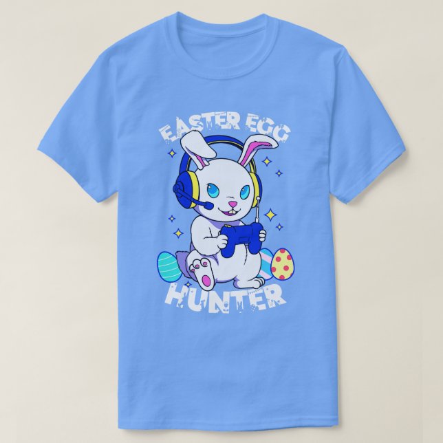 T-shirt Jouer Bunny Pâques Drôle Dire (Design devant)