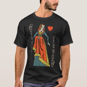 T-shirt Jouer carte de caractère pont