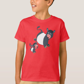 T-shirt Jouer Ceinturé Galloway Cow & Calf Kids