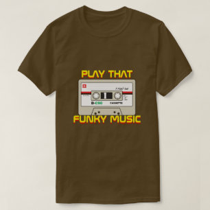 T-shirt Jouer Cette Musique Funky _ Une Chemise MisterP