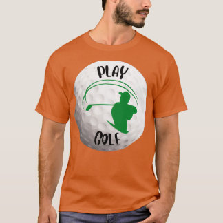 T-shirt Jouer Golf Triblend