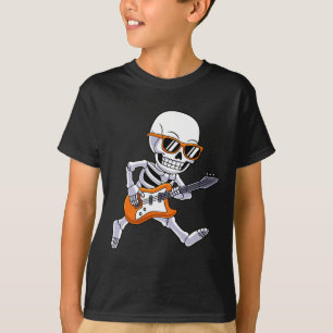 T-shirt Jouer Guitar Rock & Roll Boys Kids