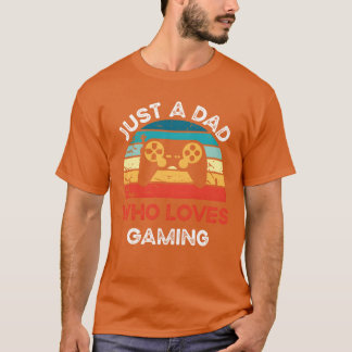 T-shirt Jouer papa vie pour les papas qui aiment les jeux