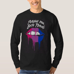 T-shirt Jouer pour les deux équipes Bisexual LGBTQ Bi Prid