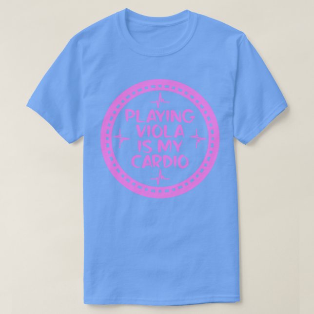 T-shirt Jouer Viola est mon dio 1 (Design devant)