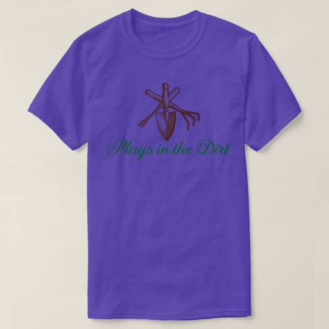 T-shirt Joues dans le menu (Design devant)