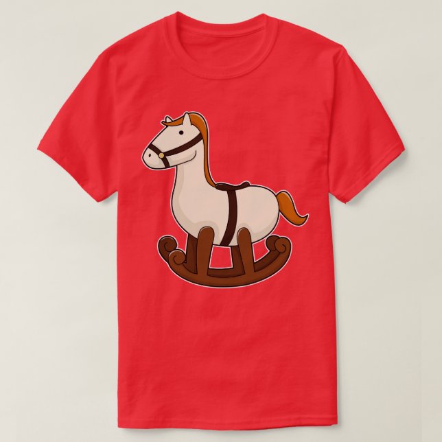 T-shirt Jouet à cheval (Design devant)